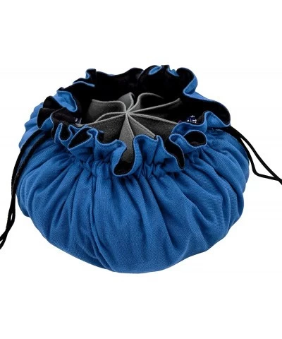 Large Dice Bag with Pockets Big Capacity Dice Bag Drawstring Dice Pouch DND Dice Storage Bag for RPG MTG Table Games Hold Ove...