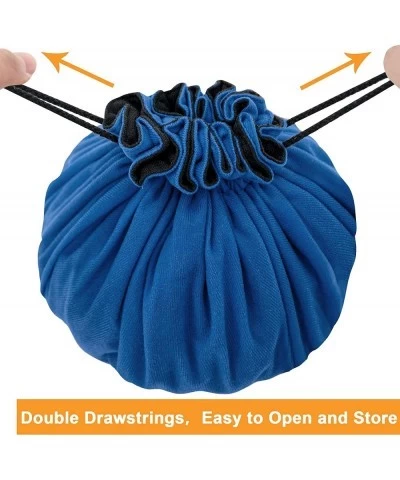 Large Dice Bag with Pockets Big Capacity Dice Bag Drawstring Dice Pouch DND Dice Storage Bag for RPG MTG Table Games Hold Ove...