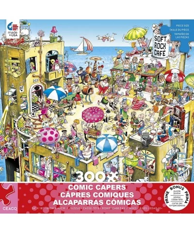 Comic Capers - Softrock Café - Oversized 300 Piece Jigsaw Puzzle $20.00 Jigsaw Puzzles