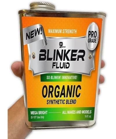 Blinker Fluid - Professional Grade - Gag Gift Car Prank - Funny Empty Steel Tin Car Joke - 32oz of Blinker Fluid - Good for 1...