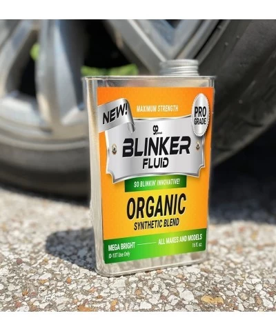 Blinker Fluid - Professional Grade - Gag Gift Car Prank - Funny Empty Steel Tin Car Joke - 32oz of Blinker Fluid - Good for 1...