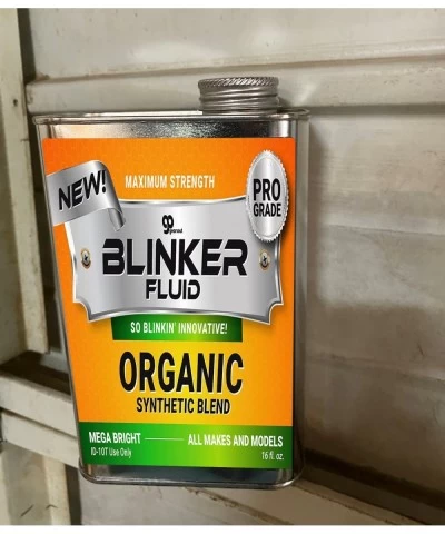 Blinker Fluid - Professional Grade - Gag Gift Car Prank - Funny Empty Steel Tin Car Joke - 32oz of Blinker Fluid - Good for 1...