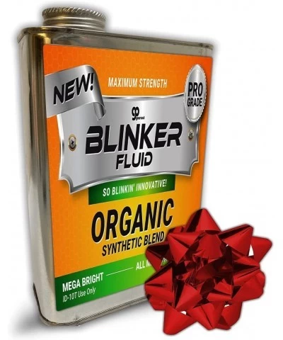 Blinker Fluid - Professional Grade - Gag Gift Car Prank - Funny Empty Steel Tin Car Joke - 32oz of Blinker Fluid - Good for 1...