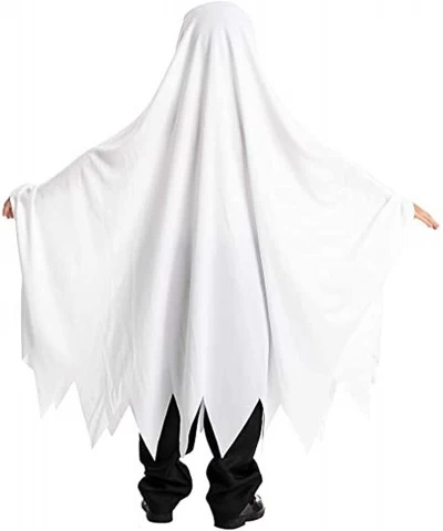 Halloween Costume for Kids Halloween Ghost Cloak with Pumpkin Basket Ghost Mask Costume For Child Halloween Spooky Trick-or-T...