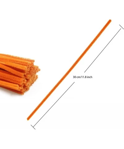 Pipe Cleaners 100 PCS Chenille Sticks for Arts and Crafts (Orange) $24.46 Craft Pipe Cleaners