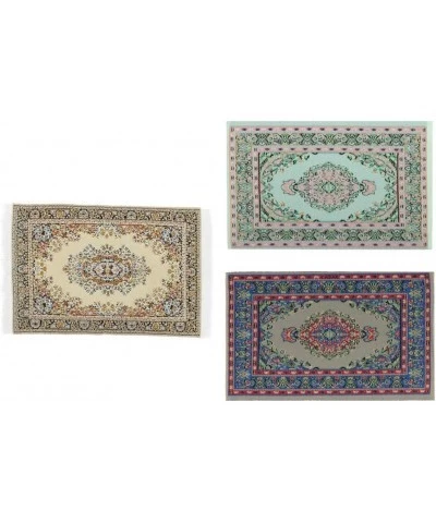 3 of /12 Dollhouse Carpet Turkish Style Rug Rooms Floor Covering $17.11 Dollhouse Accessories