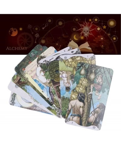 Tarot Cards Deck Fantasy 78 Pcs English Version Fortune Telling Game Cards Good Hand Feelings Exquisite Holographic Fate Divi...