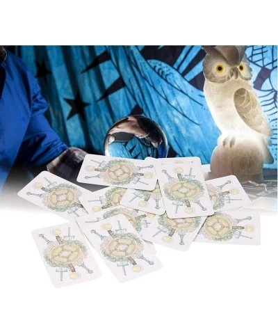 Tarot Cards Deck Fantasy 78 Pcs English Version Fortune Telling Game Cards Good Hand Feelings Exquisite Holographic Fate Divi...