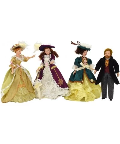 Dollhouse People 1/12 Scale Victorian Dollhouse Nobleman & Lady (Victorian Noble 4pcs) $73.91 Dollhouse Accessories