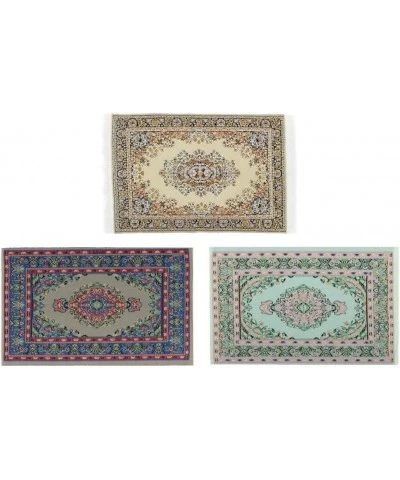 3 of /12 Dollhouse Carpet Turkish Style Rug Rooms Floor Covering $17.11 Dollhouse Accessories