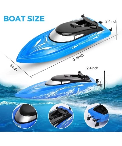 3 Pack RC Boat Remote Control Boats for Pools and Lakes for Kids and Adults 2.4 GHz RC Boat for Boys 4-7 8-12 Years with 6 Re...