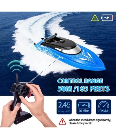 3 Pack RC Boat Remote Control Boats for Pools and Lakes for Kids and Adults 2.4 GHz RC Boat for Boys 4-7 8-12 Years with 6 Re...