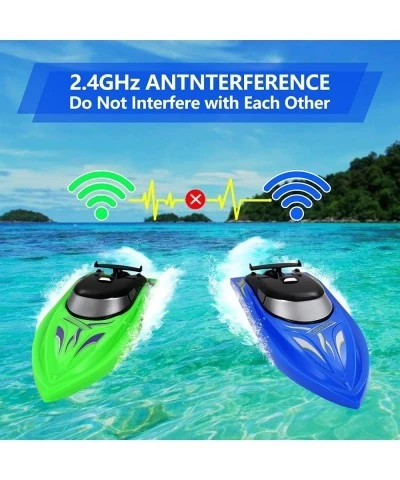 3 Pack RC Boat Remote Control Boats for Pools and Lakes for Kids and Adults 2.4 GHz RC Boat for Boys 4-7 8-12 Years with 6 Re...