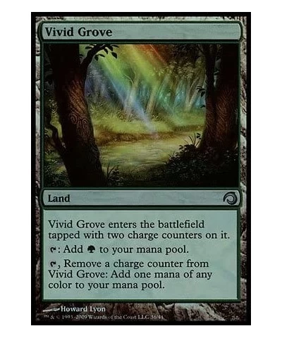 Magic: the Gathering - Vivid Grove - Premium Deck Series: Slivers - Foil $11.30 Card Games