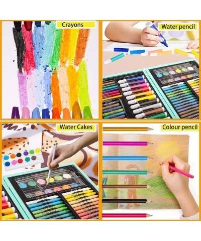 Art Set for Kids 86PC Coloring Art Kit Wooden Drawing Art Supplies Case Sketch Book Markers Crayon Colour Pencils for Budding...