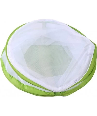 Collapsible Butterfly and Insect Habitat Terrarium Portable Pop-up Cage Butterfly Growing Kit Toy for Kids (L) $34.04 Habitat...