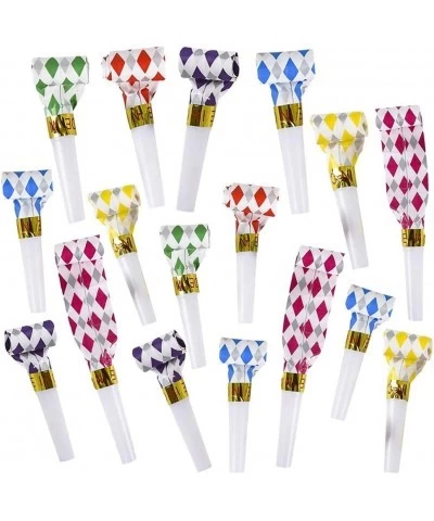 Blow Outs Whistles - Party Pack of 36 Musical Blowouts Noisemakers - Fun Assorted Colors Birthday Party Supplies and Favors f...