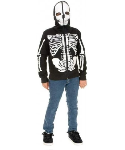 Skeleton Sweatshirt Hoodie Kids Costume - Large $82.18 Kids' Costumes