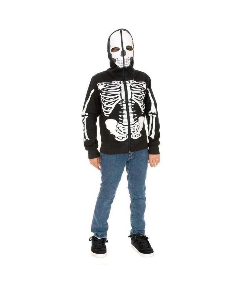 Skeleton Sweatshirt Hoodie Kids Costume - Large $82.18 Kids' Costumes