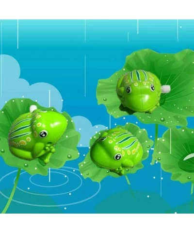 6Pcs Wind Up Frog Toy Jumping Frog Interesting Toys for Party Favors Birthday Goodie Bags Kids Prizes (Green) $18.56 Spring &...