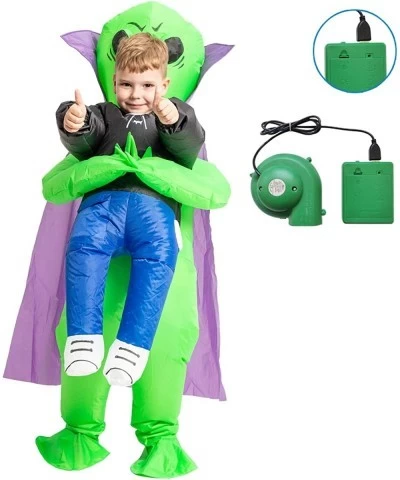 Inflatable Costume for Kids Halloween Costumes Boys Girls Alien Holding a Human Blow Up Costume for Unisex Children $52.08 Ki...