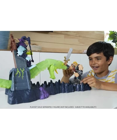 He-Man and The Chaos Snake Attack Playset Skeletor Fortress with 2 Action Figures (He-Man & Skeletor) Gift for Adult Collecto...