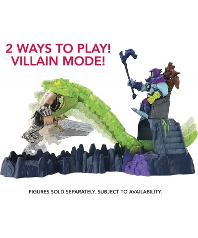 He-Man and The Chaos Snake Attack Playset Skeletor Fortress with 2 Action Figures (He-Man & Skeletor) Gift for Adult Collecto...