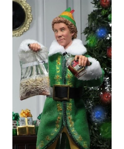 Elf - 8” Clothed Action Figure – Buddy The Elf $61.86 Action Figures