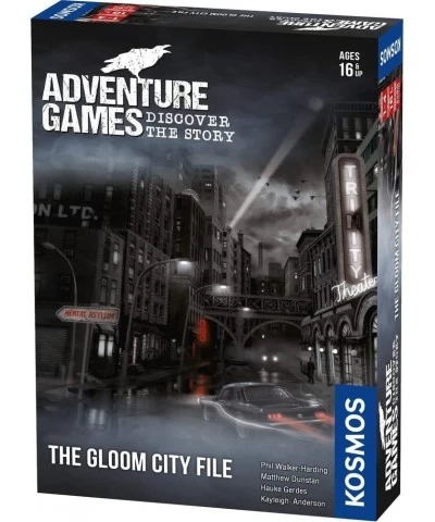 Adventure Games: The Gloom City File – A Kosmos Game from | Collaborative Replayable Storytelling Gaming Experience for 1 to ...