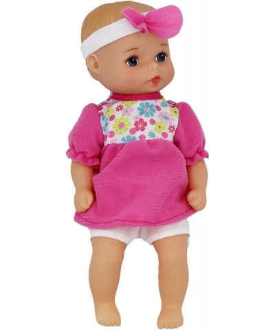 Doll 11" Classic Softina with Pink & Foral Jumper & Headband $23.08 Dolls