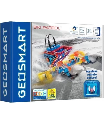 Ski Patrol - Build Remote-Controlled GeoMagnetic Vehicles That Perform on Multiple Surfaces with This STEM Focused Magnetic C...