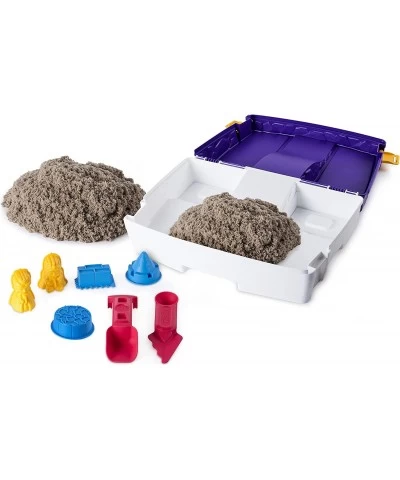 Kinetic Sand Folding Sand Box with 2lbs of All-Natural 7 Molds and Tools Play Sand Sensory Toys for Kids Ages 3 and up $37.87...