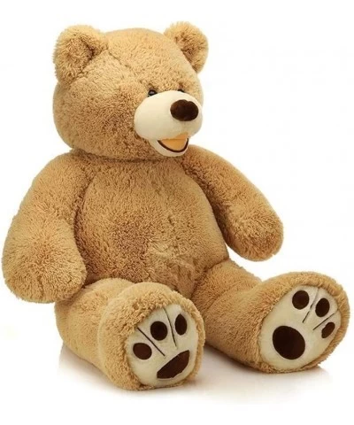 50 inch Giant Teddy Bears Stuffed Animal Plush Toy with Footprints Big Toys Light Brown $83.78 Stuffed Animals & Teddy Bears