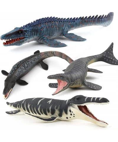 Prehistoric Deep Ocean Dinosaur Toy playset Realistic Ancient Sea Monster Sea King Mosasaur Liopleurodon Mosasaur Tylosaurus ...