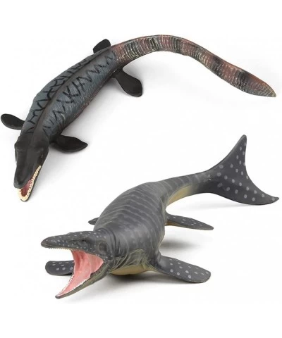 Prehistoric Deep Ocean Dinosaur Toy playset Realistic Ancient Sea Monster Sea King Mosasaur Liopleurodon Mosasaur Tylosaurus ...