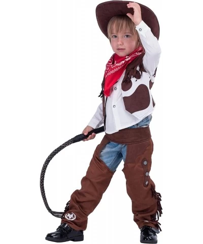 Cowboy Costume Deluxe Set for Kids Halloween Party Dress Up Role Play and Cosplay $46.30 Kids' Costumes