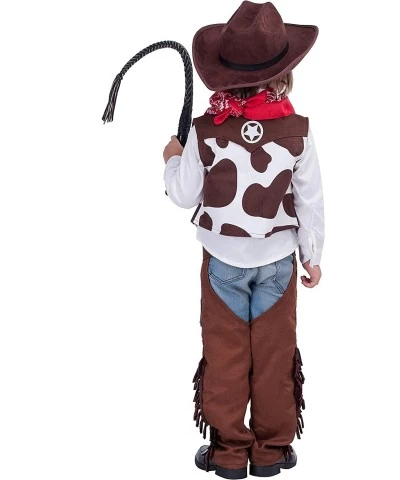 Cowboy Costume Deluxe Set for Kids Halloween Party Dress Up Role Play and Cosplay $46.30 Kids' Costumes