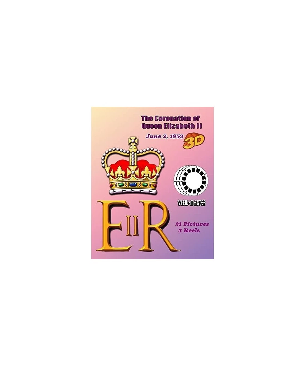 Queen Elizabeth - The Coronation of Queen Elizabeth II - Classic ViewMaster Reels 3D - from the 1950s - $58.76 Viewfinder Toys