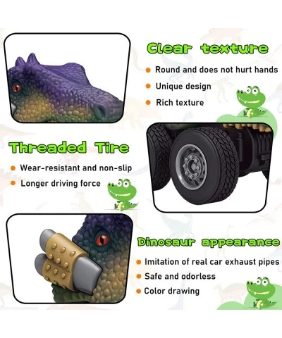 Dinosaur Toys for Kids 3-5 Pull Back Cars - Toys for 3 4 5 Year Old Boys Toys Gifts for 3 4 5 Year Old Boy Toys Age 3 4 5 Kid...