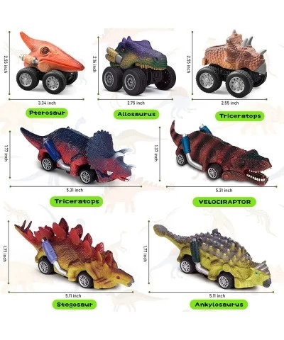 Dinosaur Toys for Kids 3-5 Pull Back Cars - Toys for 3 4 5 Year Old Boys Toys Gifts for 3 4 5 Year Old Boy Toys Age 3 4 5 Kid...