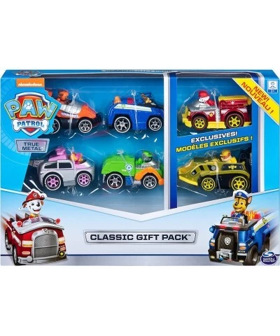 Paw Patrol True Metal Classic Gift Pack of 6 Collectible Die-Cast Vehicles 1:55 Scale $42.20 Kids' Play Trains & Trams