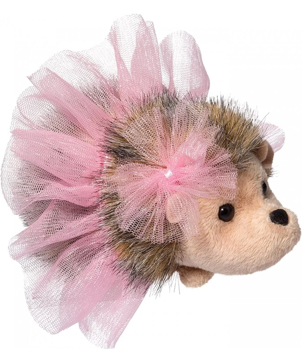 Pink Swirl Hedgehog in Tutu Plush Stuffed Animal $21.35 Plush Figure Toys