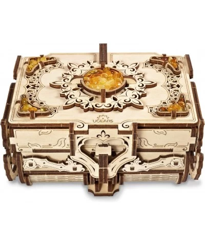 Amber Box 3D Wooden Puzzle Wooden Model Kits for Adults and Teens - Exclusive Box with Amber Ideal Birthday $81.15 3-D Puzzles