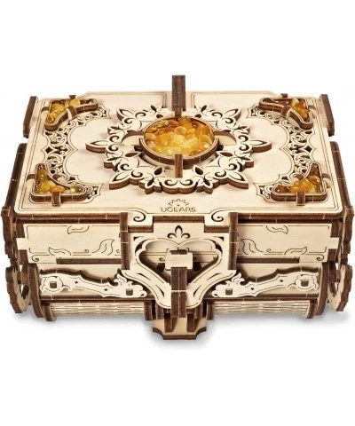 Amber Box 3D Wooden Puzzle Wooden Model Kits for Adults and Teens - Exclusive Box with Amber Ideal Birthday $81.15 3-D Puzzles