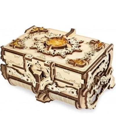 Amber Box 3D Wooden Puzzle Wooden Model Kits for Adults and Teens - Exclusive Box with Amber Ideal Birthday $81.15 3-D Puzzles