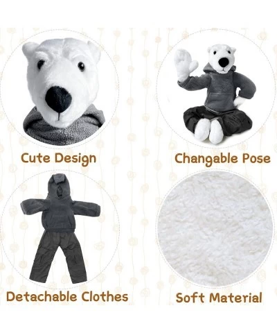 20" Polar Bear Plush Toy Stuffed Animal Cute Bear Plushie Christmas Birthday Gift for Girls Boys Kids (Gray) $33.16 Stuffed A...