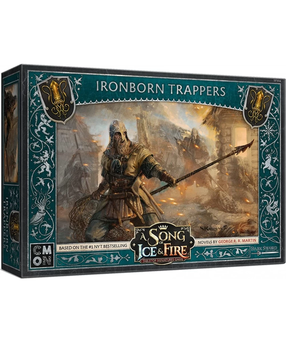 A Song of Ice and Fire Tabletop Miniatures Game Ironborn Trappers Unit Box | Strategy Game for Teens and Adults | Ages 14+ | ...