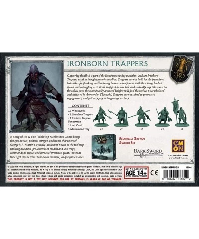 A Song of Ice and Fire Tabletop Miniatures Game Ironborn Trappers Unit Box | Strategy Game for Teens and Adults | Ages 14+ | ...