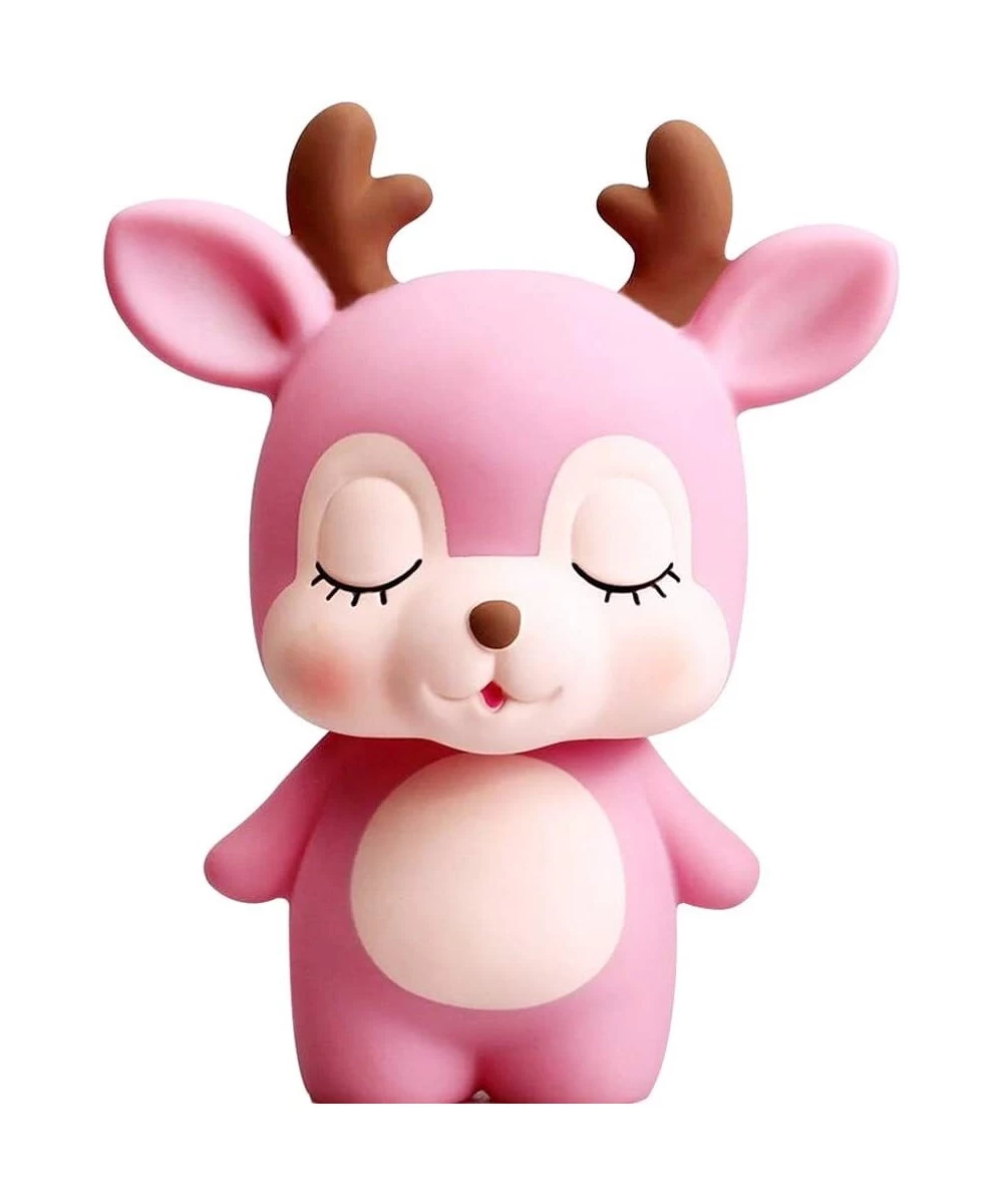 Cute Deer Money Bank (Pink) Unbreakable Piggy Bank Money Box Coin Bank Plastic Saving Coin Box for Boys Girls Kids $28.56 Kid...