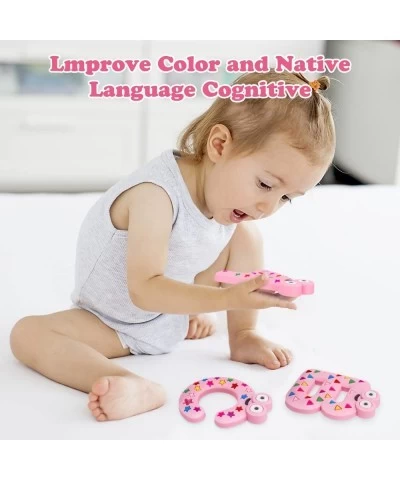 Baby Teething Toys for 0-6 Months 6-12 Months ABC Design Teethers BPA Free Silicone Baby Molar Teether Chew Toys Gift for Bab...